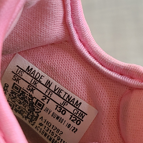 Adidas Water Sneakers Toddler 5K Pink Aqua Teal Water Sport Outdoor Sandals Mesh - Picture 9 of 9